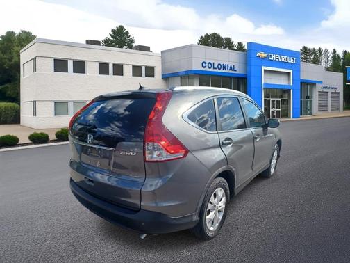 Gray 2014 Honda CR-V EX-L