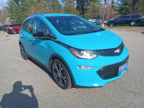 Oasis Blue 2021 Chevrolet Bolt EV Premier
