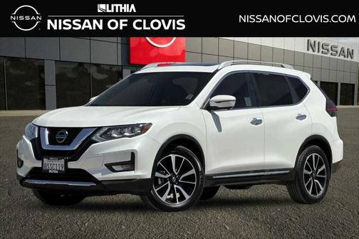 White 2020 Nissan Rogue SL