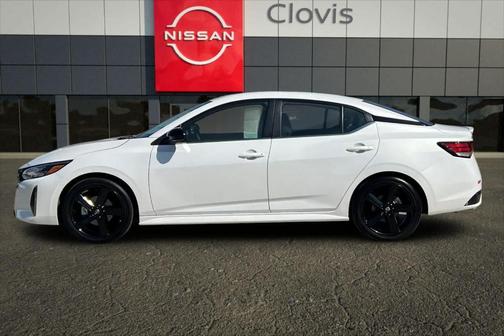 Aspen White 2025 Nissan Sentra SR