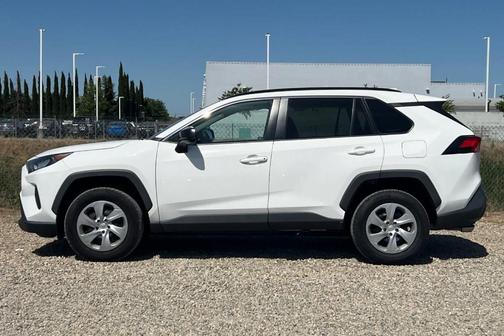 Super White 2019 Toyota RAV4 LE