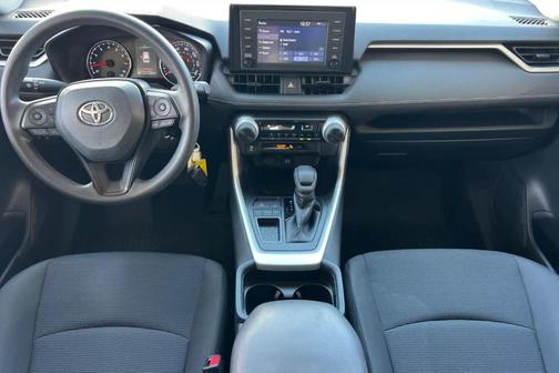 Super White 2019 Toyota RAV4 LE