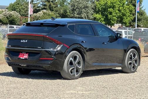Aurora Black Pearl 2022 Kia EV6 GT-Line
