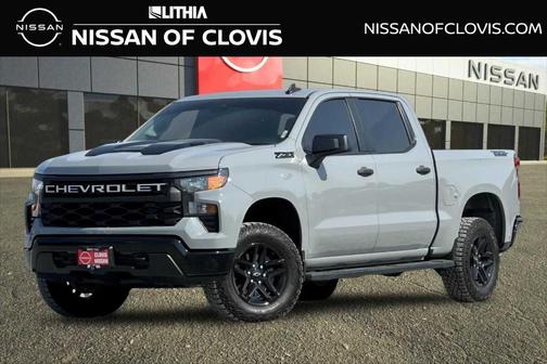 Slate Gray Metallic 2025 Chevrolet Silverado 1500 Custom Trail Boss