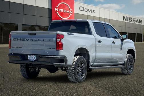 Slate Gray Metallic 2025 Chevrolet Silverado 1500 Custom Trail Boss