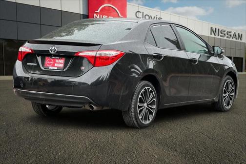 Black Sand Pearl 2016 Toyota Corolla S Plus
