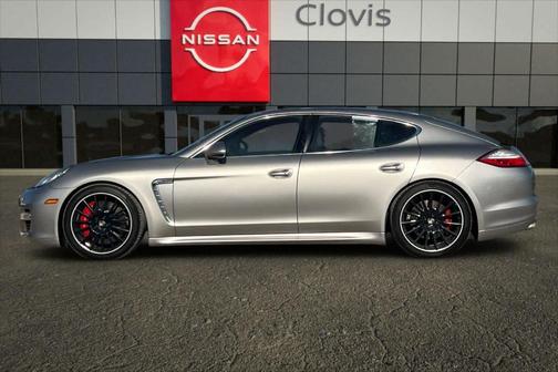 Platinum Silver Metallic 2013 Porsche Panamera Turbo