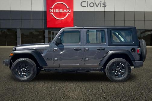 Granite Crystal Clearcoat Metallic 2024 Jeep Wrangler Sport
