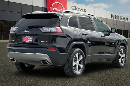 Diamond Black 2019 Jeep Cherokee Limited