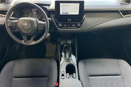 Midnight Black Metallic 2024 Toyota Corolla Hybrid LE