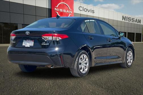 Midnight Black Metallic 2024 Toyota Corolla Hybrid LE