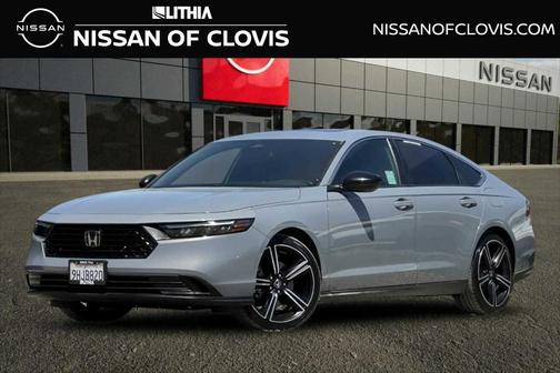 Urban Gray Pearl 2023 Honda Accord Hybrid Sport