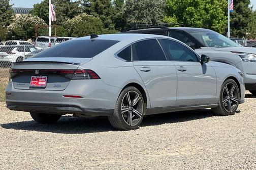 Urban Gray Pearl 2023 Honda Accord Hybrid Sport
