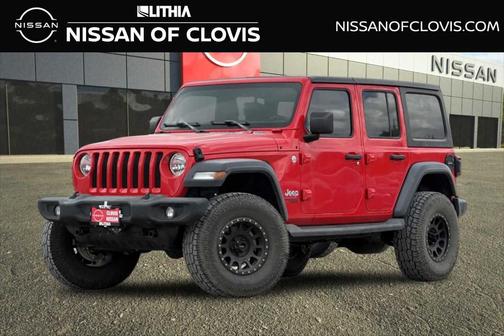 Firecracker Red Clearcoat 2019 Jeep Wrangler Unlimited Sport