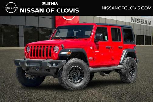 Firecracker Red Clearcoat 2019 Jeep Wrangler Unlimited Sport