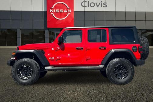 Firecracker Red Clearcoat 2019 Jeep Wrangler Unlimited Sport