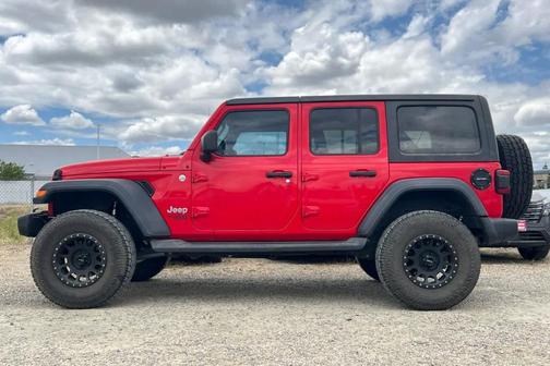 Firecracker Red Clearcoat 2019 Jeep Wrangler Unlimited Sport