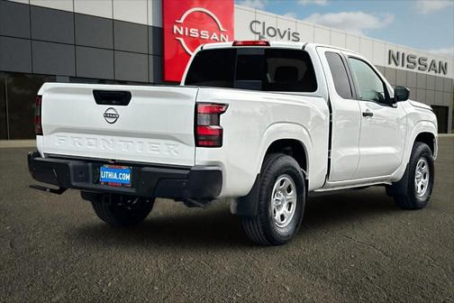 Glacier White 2026 Nissan Frontier S