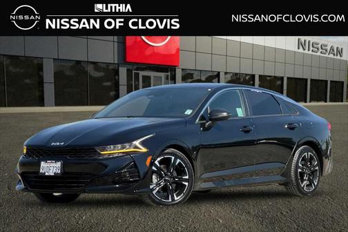 Ebony Black 2022 Kia K5 GT-Line