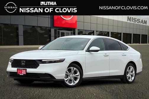 Platinum White Pearl 2024 Honda Accord LX