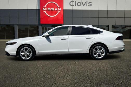 Platinum White Pearl 2024 Honda Accord LX