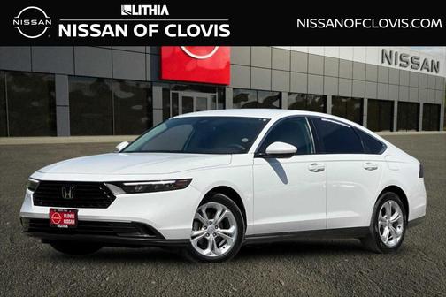 Platinum White Pearl 2024 Honda Accord LX