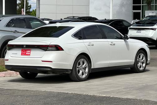 Platinum White Pearl 2024 Honda Accord LX