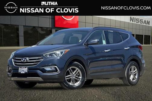 Marlin Blue 2017 Hyundai Santa Fe Sport 2.4L