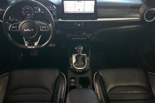Aurora Black 2023 Kia Forte GT-Line