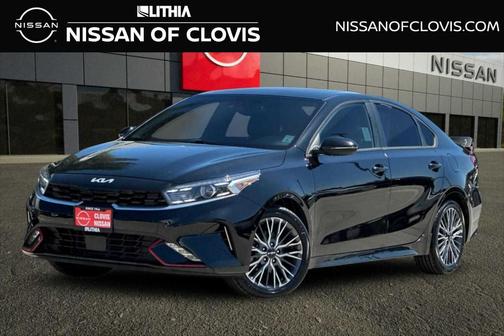 Aurora Black 2023 Kia Forte GT-Line
