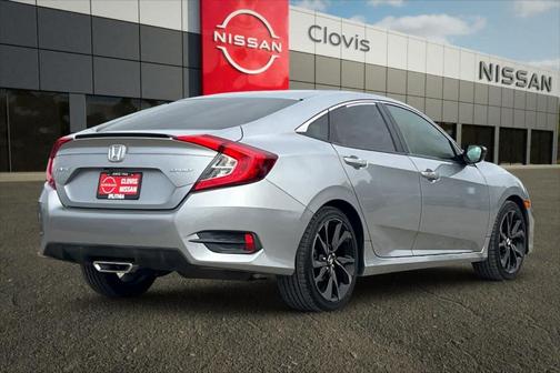 Lunar Silver Metallic 2019 Honda Civic Sport