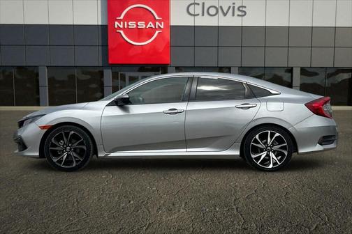 Lunar Silver Metallic 2019 Honda Civic Sport
