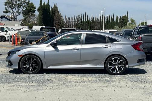 Lunar Silver Metallic 2019 Honda Civic Sport