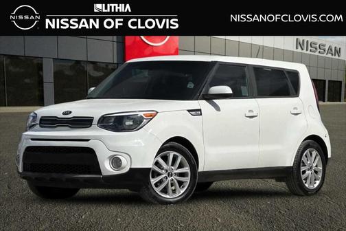 Clear White 2019 Kia Soul +