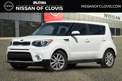 Clear White 2019 Kia Soul +