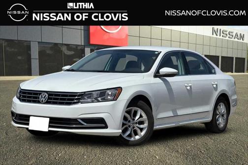 Pure White 2017 Volkswagen Passat 1.8T S