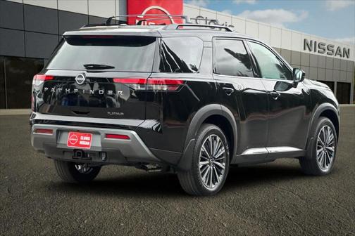 Black 2026 Nissan Pathfinder Platinum