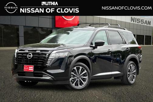 Black 2026 Nissan Pathfinder Platinum