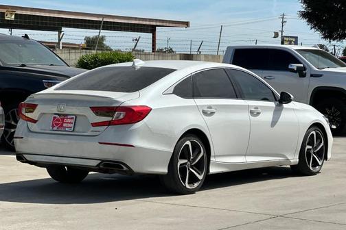 Platinum White Pearl 2020 Honda Accord Sport 1.5T