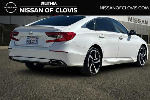 Platinum White Pearl 2020 Honda Accord Sport 1.5T