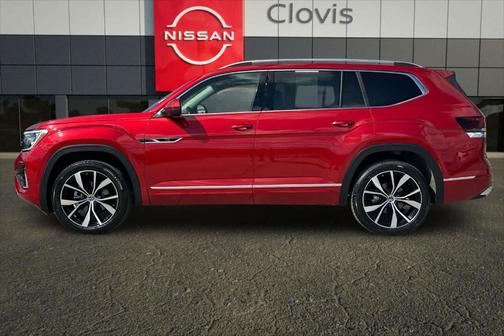 Aurora Red Metallic 2024 Volkswagen Atlas 2.0T SEL Premium R-Line