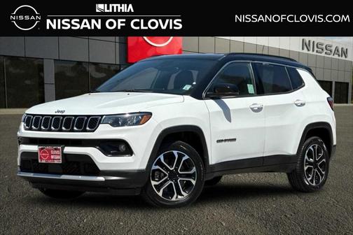 Bright White Clearcoat 2024 Jeep Compass Limited
