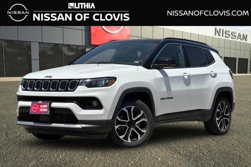 Bright White Clearcoat 2024 Jeep Compass Limited