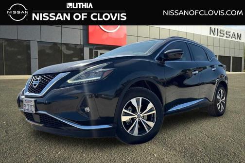Magnetic Black Pearl 2021 Nissan Murano SV