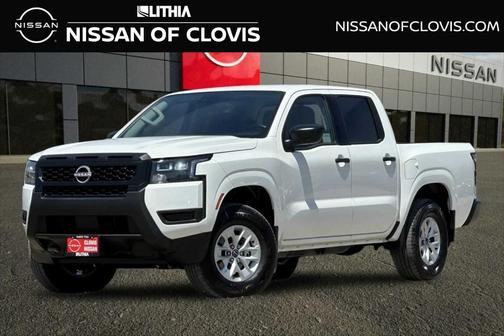 Glacier White 2026 Nissan Frontier S