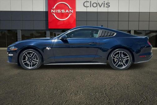 Blue 2021 Ford Mustang GT