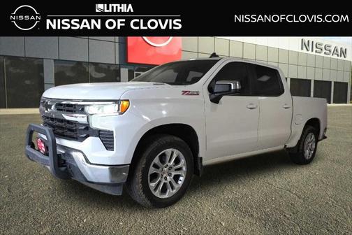Summit White 2023 Chevrolet Silverado 1500 LT