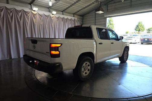 Glacier White 2024 Nissan Frontier S