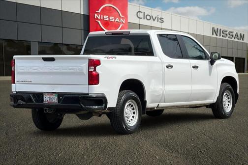Summit White 2021 Chevrolet Silverado 1500 WT