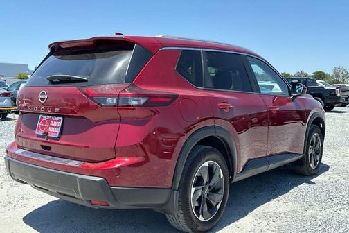 Scarlet Ember 2025 Nissan Rogue SV